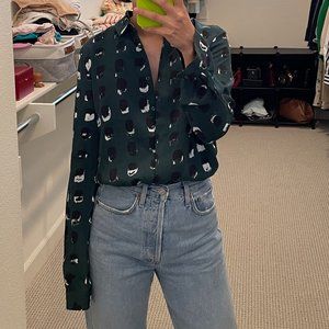 & Other Stories Button Up Top